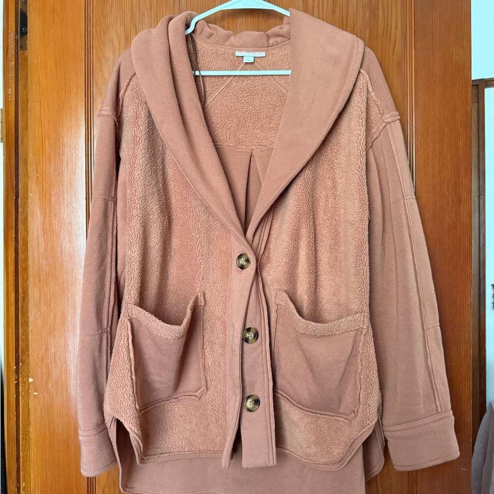 Knox Rose Women's Cardigan in Rust
